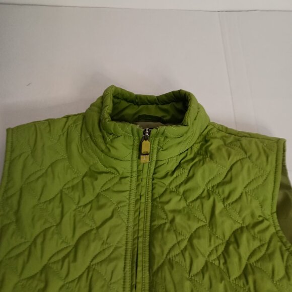Royal Robbins Green Packable Quilted Outdoor Cottagecore Vest Women’s L - Large - Picture 6 of 16